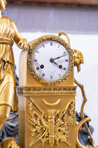 Reloj Imperio en Bronce Dorado al Mercurio