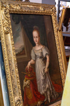 Retrato Isabel II Escuela Valenciana S.XIX